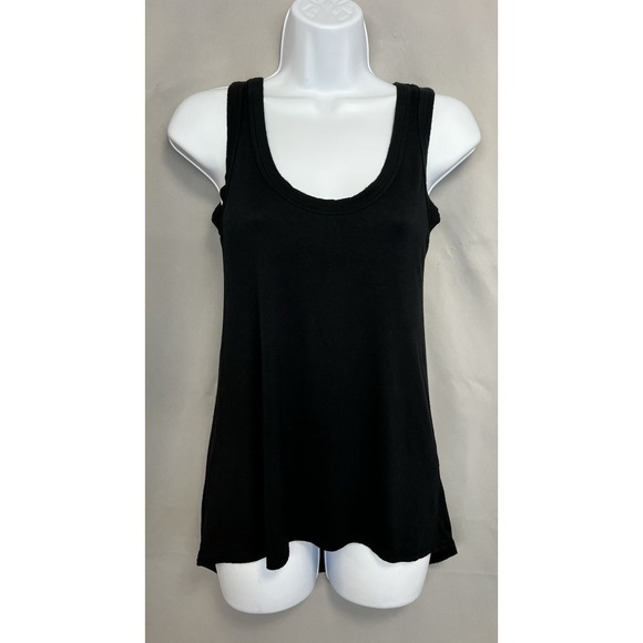 Natural Life Women's Pull On Tank Top Sz Small Black  Festival Casual Made USA - Picture 1 of 8